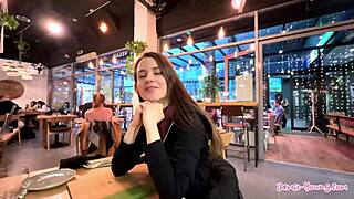 cute petite 18+ jamie rides monster cock in budapest vlog 🔥🍆😍