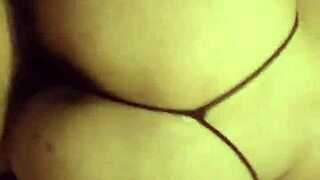 Chubby BBW Fat Latina Mature Milf Cupcake Poses Sexy Thong Panties