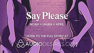 Femdom Mistress Punishes Sub Boyfriend in Intense Threesome Orgy