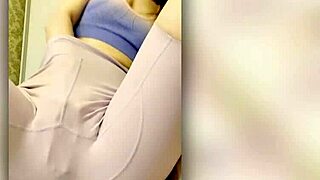oh god, playing sports got me so horny i fingered my curvy redhead pussy close-up shaking ass spitting wild!