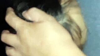 we're banging our hot neighbor secretly in the barn, her wet pussy grips so tight