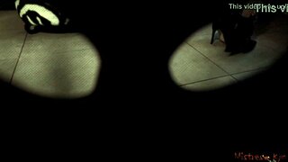 masked sub leashed tight by sadistic mistress pov?