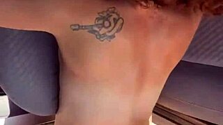 Young hooker fucked naked public on phone with boyfriend?