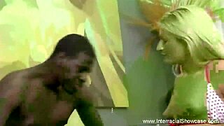 ebony cock stretches white bride asshole at wedding while husband watches interracial taboo