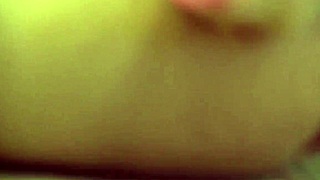 Sexy Stockinged Milf Fingers Clit in Double Anal-Vaginal Toy Play