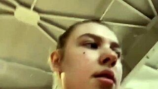 bbw teen fingers fat pussy to orgasm cumming in public gym