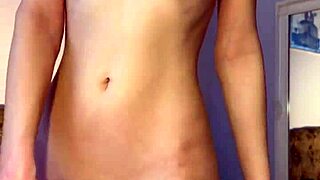 PETITE TEEN 18+ RIPS CLOTHES OFF FINGERING SHAVED PUSSY