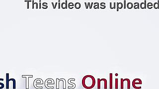 British teen slut sucks cock like a pro!