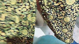 owner rams indian maid hard in bathroom amid hindi dirty talk moans