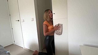 watch her wet pussy drip in latex leather as she begs me to fuck that juicy ass hard