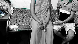 SUPER SEXY BHABHI CAUGHT DEVAR ALONE... CREAMPIE THAT WET PUSSY NOW!!