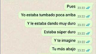 Mi novia chupa mi leche y dice que le encanta en web chat