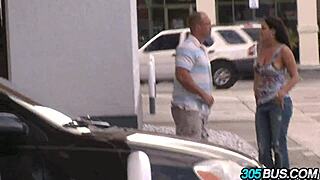 Pornstar Charlie Chase Leads Humiliating Public Bus Orgy with Slutty Teens