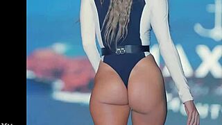 damn look at that model's bikini ass jiggle wanna smack it hard?