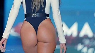 damn look at that model's bikini ass jiggle wanna smack it hard?
