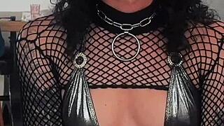 Tattooed Petite Slut Rides Rough Anal Cowgirl Creampie