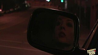 Guy Unloads Huge Cum Blast Covering Her Massive Fake Tits