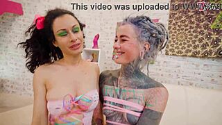 anal slut fists gapes asshole with extreme dildos