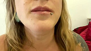 curvy milf tattoos whisper gummy bear swallow secrets