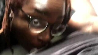 this cumshot covered my glasses and face so much