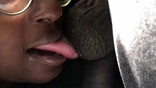 this cumshot covered my glasses and face so much