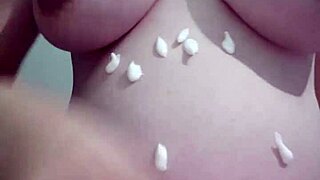 blonde pregnant wife gets oily lingerie massage turning into creampie bliss