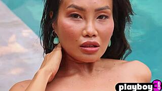 viviane leigh that stacked asian milf strips slow showing off her huge natural rack