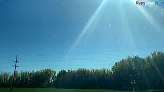 FALL ARRIVES FOR INTENSE OUTDOOR MASTURBATION Barefoot Young Solo Cock Stroking Part 1