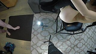candy cruise bends over for deep anal pounding after gagging on cock
