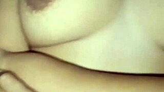 jangan lama-lama ya, suamiku bisa datang anytime while you fuck my squirting pussy missionary style with those huge tits bouncing