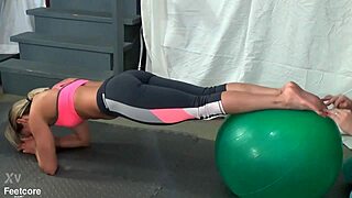 i asked fitness trainer larissa louder to let me lick her sweaty yoga feet