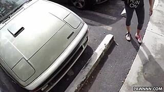 Country girl pawns tight pussy for cash