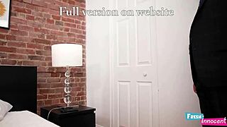 I feel my innocent petite body wrecked by stepdad's hard pounding