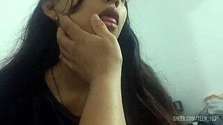 whoa this slim 18yo teen lets me squeeze her perfect natural tits 😍
