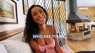 gringo balls deep in my throat then fucked me good on couch 😋🍆💦