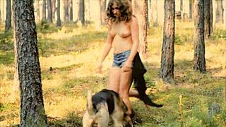 Dark lantern's vintage beauty bends over for hairy doggystyle pounding