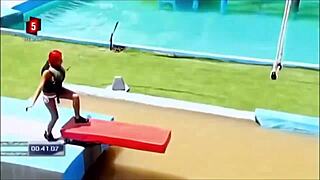 ever wonder what danish bikini girls do at the pool?