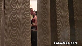 masked cop and superman surprise bang on babe