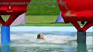 ever wonder what danish bikini girls do at the pool?