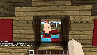 Friend spots naked pal and they fuck hard