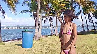 damn i'm stripping bare on this public beach twice now