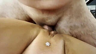 Monika Fox's shaved pussy and pierced tits take only anal pounding in quickie compilation