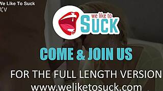 Karina grand's deepthroat cock sucking leads to messy facial cum explosion overwhelming