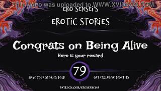 erotic audio celebrates life with eses79's intimate female orgasm