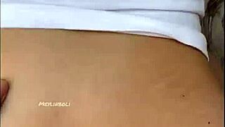 colegiala loses bet, strips balcony-style then gets fucked raw by classmate on homemade student porn vid