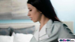 lesbian coworkers licking each other's pussies at work