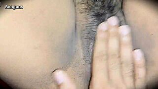 Step sister-in-law's pussy touched during massage turns into wild roommate fuck fest?