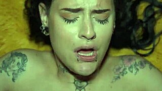 blue eyed brunette fucked nonstop hotel room tight pussy monster cock