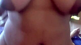 Curvy Ex-Girlfriend's Big Natural Tits Bounce Riding Huge Cock to Wet Orgasm