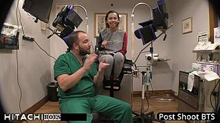 what happens when a tanned latina freshman faces the doctor's hitachi wand backstage?